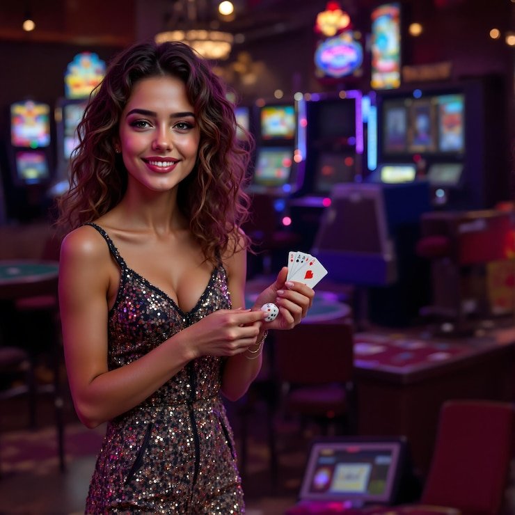 Studio dealer langsung agamslot dengan multiple camera angles menampilkan meja blackjack dan roulette berkualitas HD
